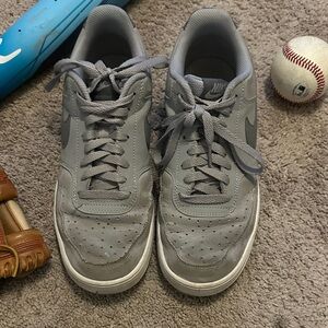 Nike Light Gray Athletic Shoes